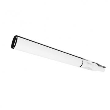 Hot Selling Auto Metal Round Tip Glass Tank Ceramic Coil Fillable Disposable Cbd Oil Vape Pen